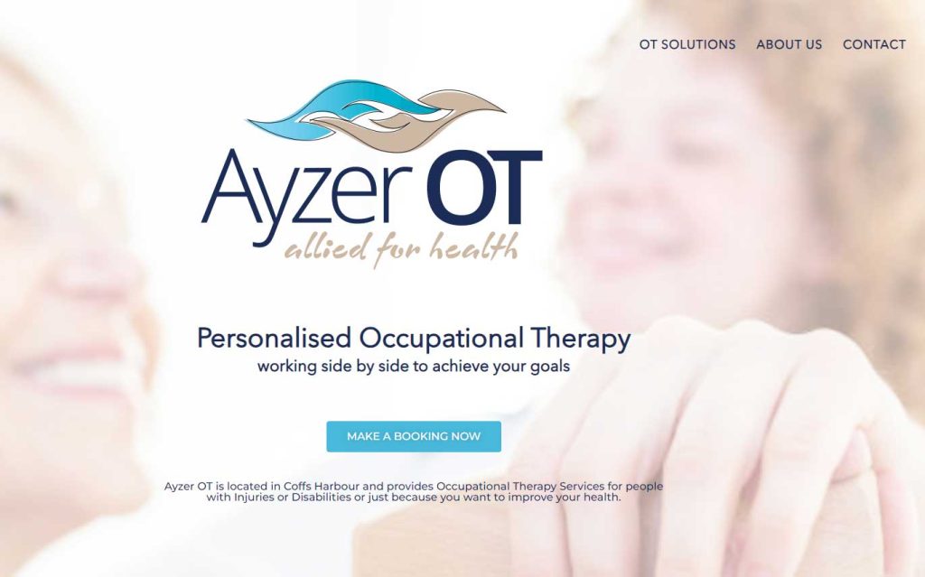 New Service Industry Business Website for AyzerOT