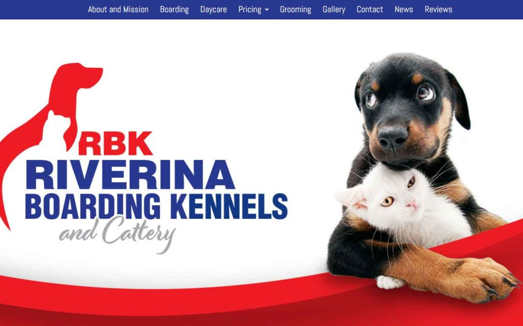 New Website for Riverina Boarding Kennels