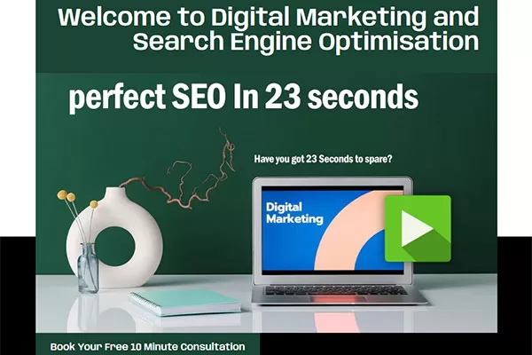 Digital Marketing SEO new business website