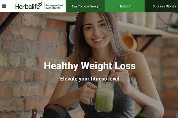New Online Store for a Herbalife Distributor