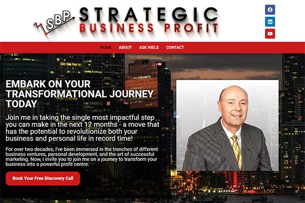 A New Sales Funnel Website for Strategic Business Profit